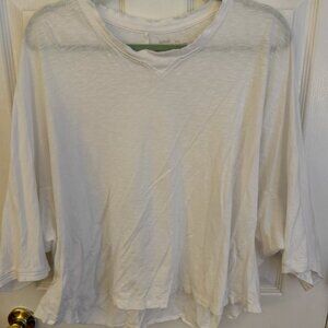 Aerie White Relaxed-Fit Top